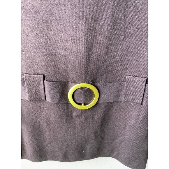 INC International Concept Sweater Women M Knit Tunic Mock Belted Casual Pullover - Picture 7 of 9